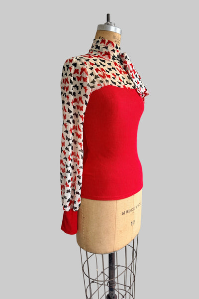 Y2K Butterfly Top
