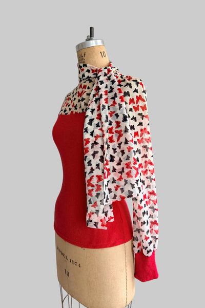 Y2K Butterfly Top