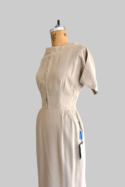 Vintage 1950s Wiggle Dress