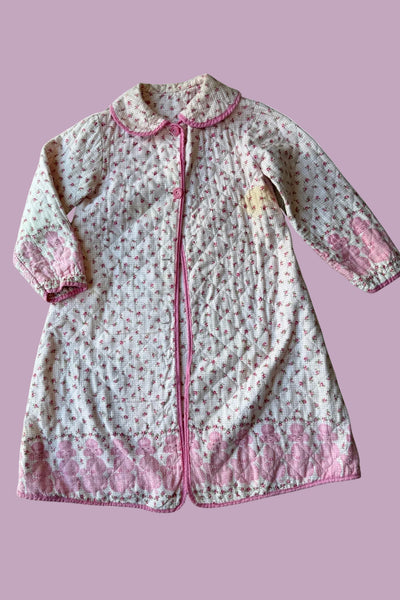 1950s Quilted Night Jacket