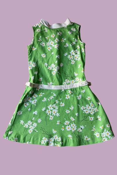 Floral Green Dress