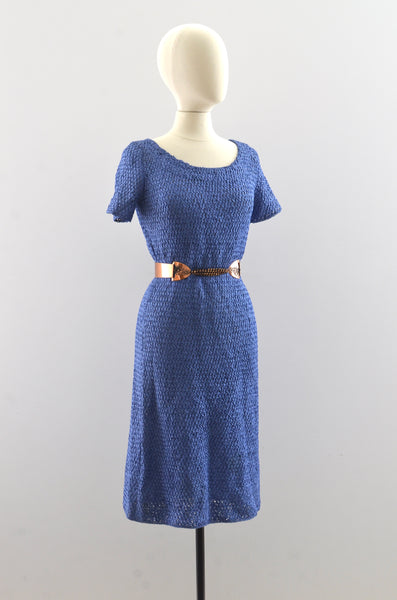 Vintage 1950's Ribbon Dress