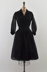 Vintage 1960s Organdy Dress