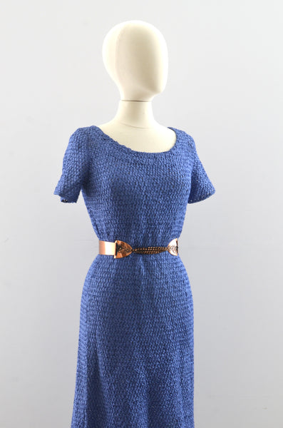 Vintage 1950's Ribbon Dress