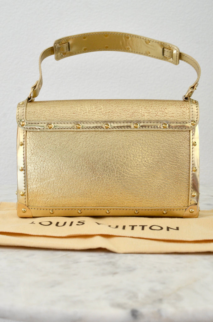 Louis Vuitton Lockit Suhali Gold Metallic