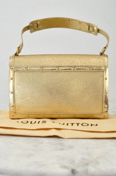 Louis Vuitton Trunk L' Aimable Gold Suhali Leather