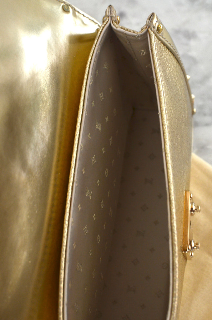 Louis Vuitton L' Aimable Metallic Gold Suhali Leather – Pickled Vintage