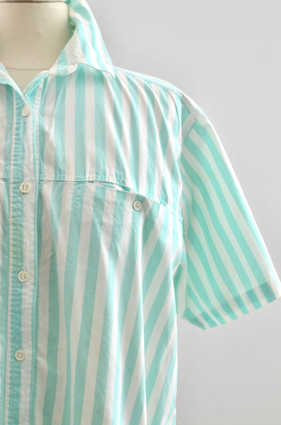 Vintage 1980's Striped Shirt