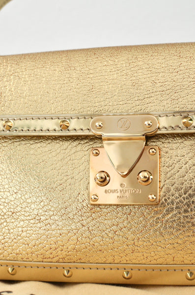 Louis Vuitton Trunk L' Aimable Gold Suhali Leather