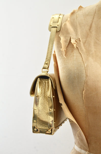 Louis Vuitton Trunk L' Aimable Gold Suhali Leather