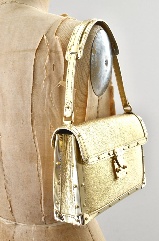 Louis Vuitton White Suhali Leather L'Aimable Shoulder Bag Louis