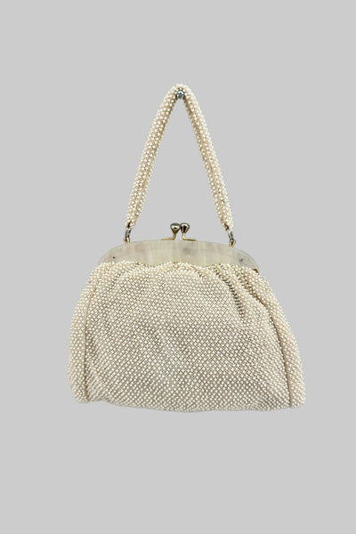Vintage 1960s Beaded Purse