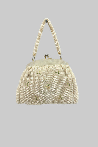 Vintage 1960s Beaded Purse
