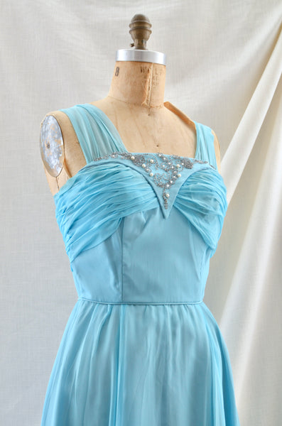 1950's Emma Domb Blue Dress