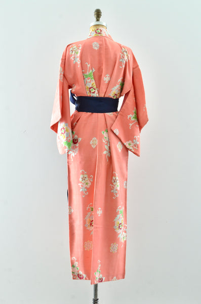 Peach Dezato Kimono