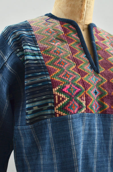 70's Boho Guatemalan Top / xs small