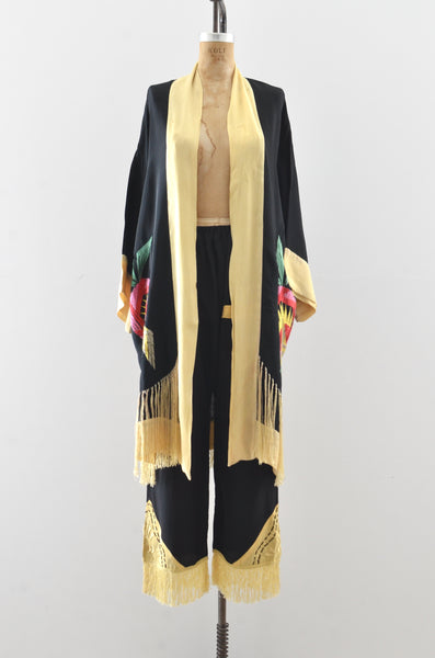 1920's 20’s "Art Deco" Loungewear Set