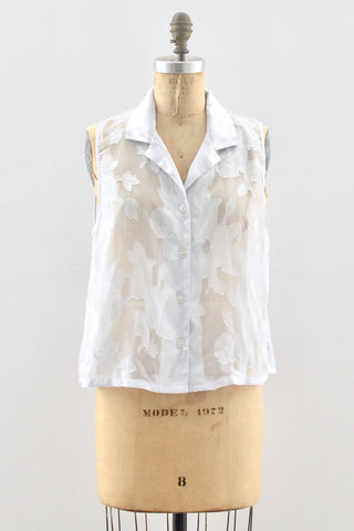 Oscar de la Renta Nightie Top