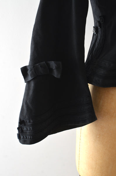 Antique Black Wool Jacket