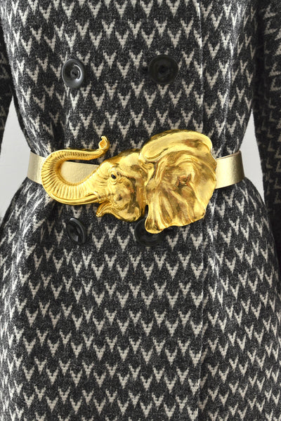 Christopher Ross Gold Plated Belt Buckle