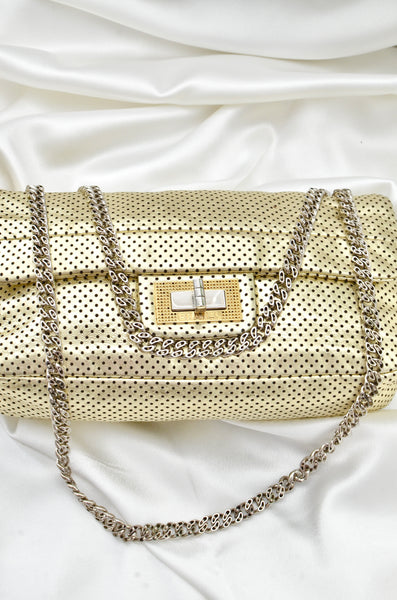 Chanel Reissue Perforated Gold Flap Bag