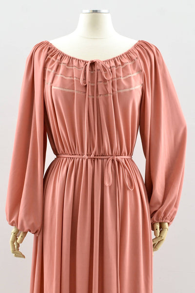 70's Mauve Dress