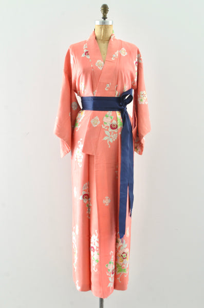 Peach Dezato Kimono