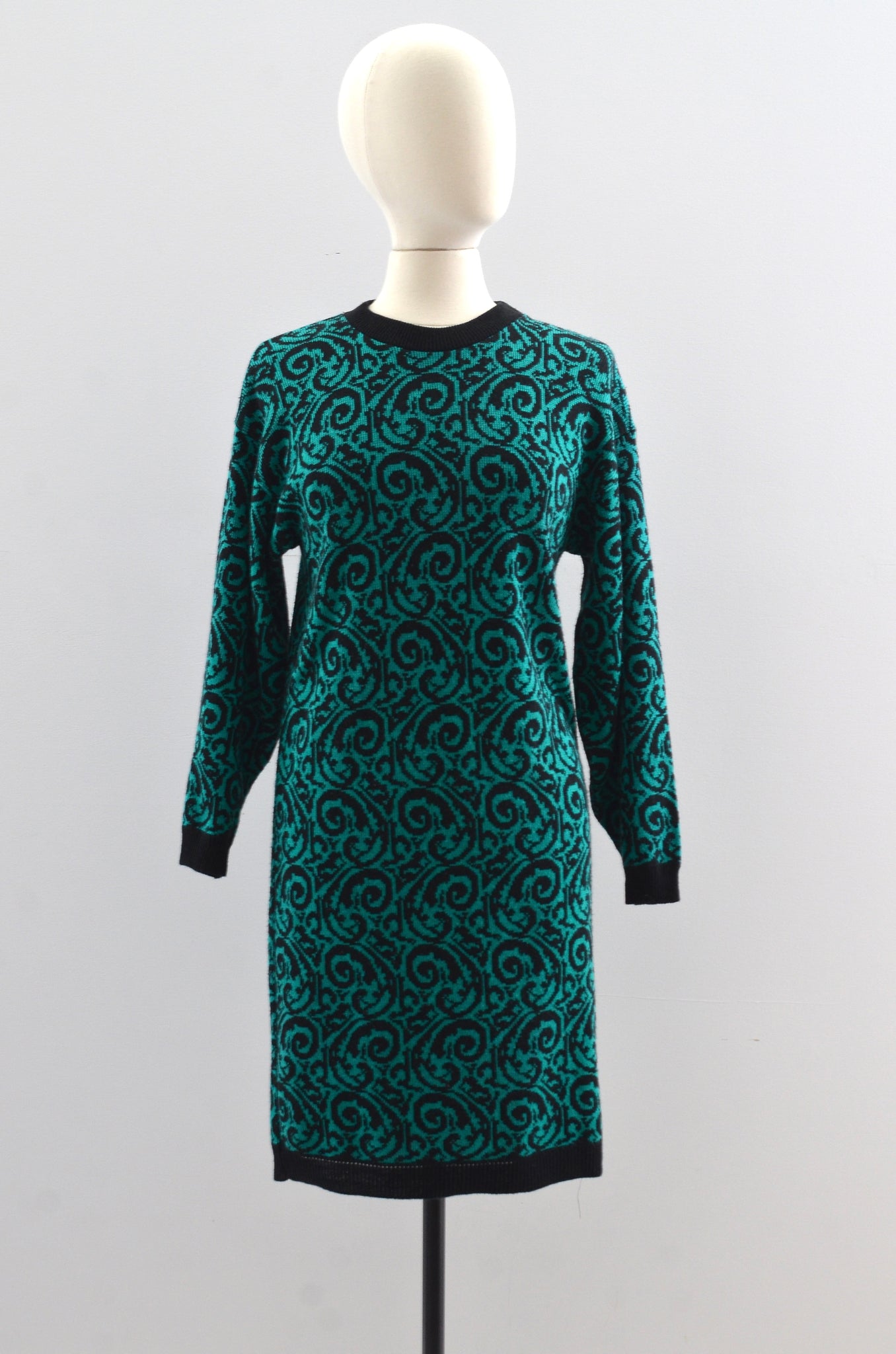 Vintage Jewel Sweater Dress