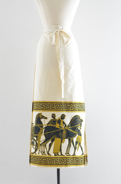 70's Chariot Wrap Skirt / M L