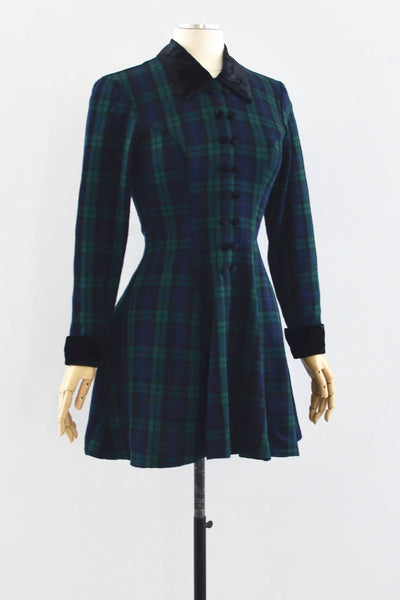 Plaid Skater Dress