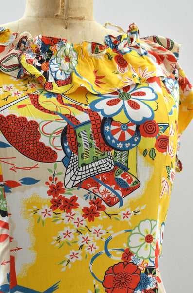 40's Pakemuu Holomu’u Dress / XS S