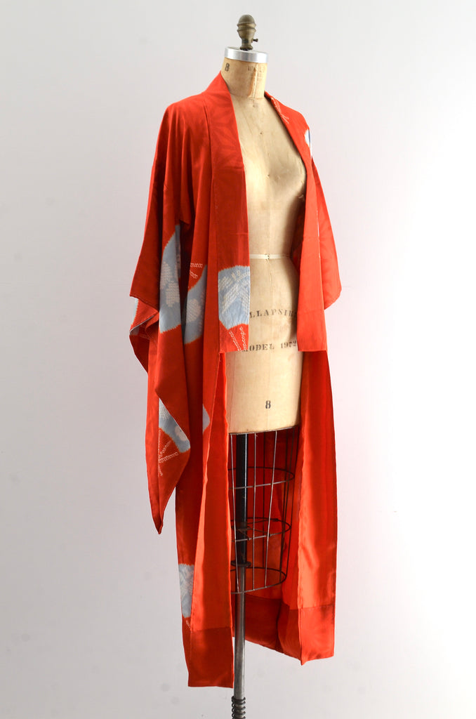 Vintage silk deals kimono jacket