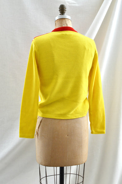 Vintage 70's Chevron Sweater
