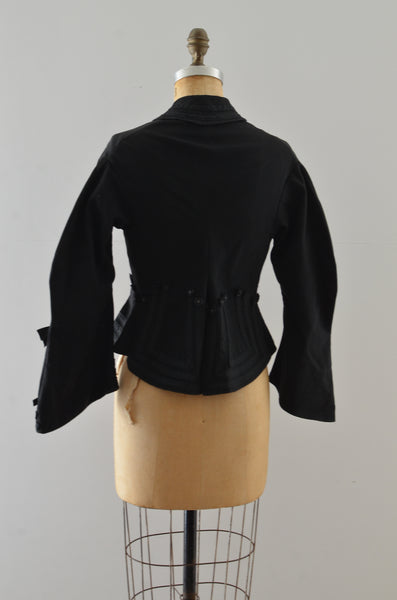 Antique Black Wool Jacket