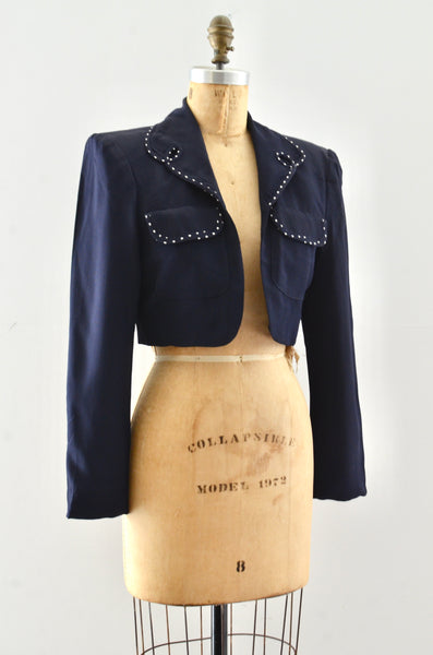 Vintage Ann Taylor Cropped Jacket / S