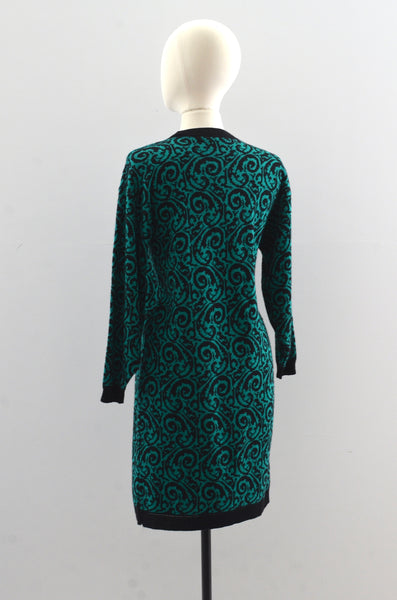 Vintage Jewel Sweater Dress