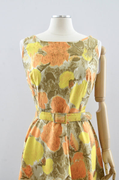 60's Belted Dress