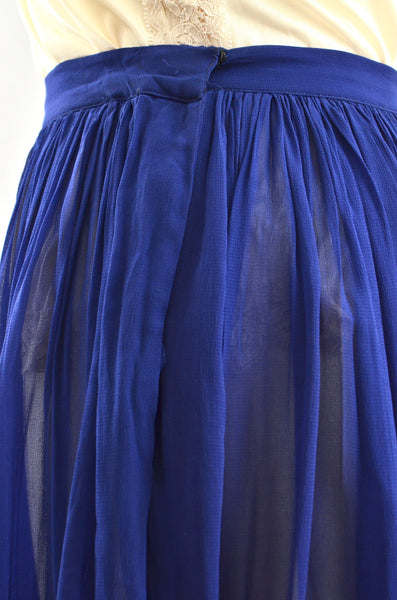 Menorca 1940's Sheer Skirt / M