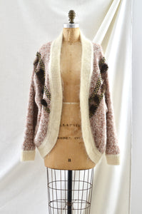 Vintage 80's Speckled Cardigan