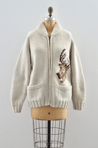 50's Cowichan Sweater / S M