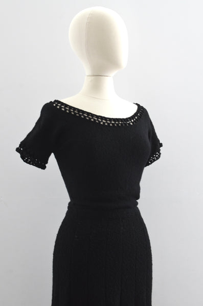 50's Sweater Dress