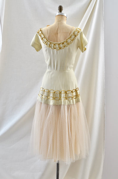 Vintage 1940's Party Dress