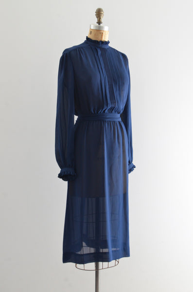 Vintage Pierre Balmain Chiffon Dress