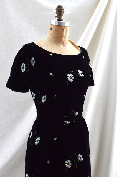 Vintage anne Fogarty Velvet Dress