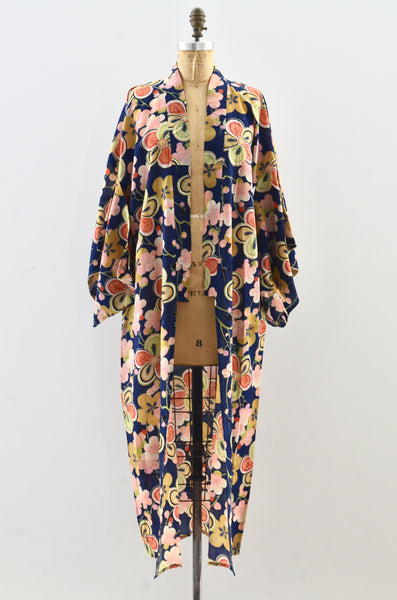 Old Floral Kimono