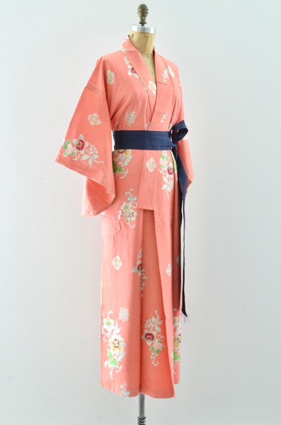 Peach Dezato Kimono