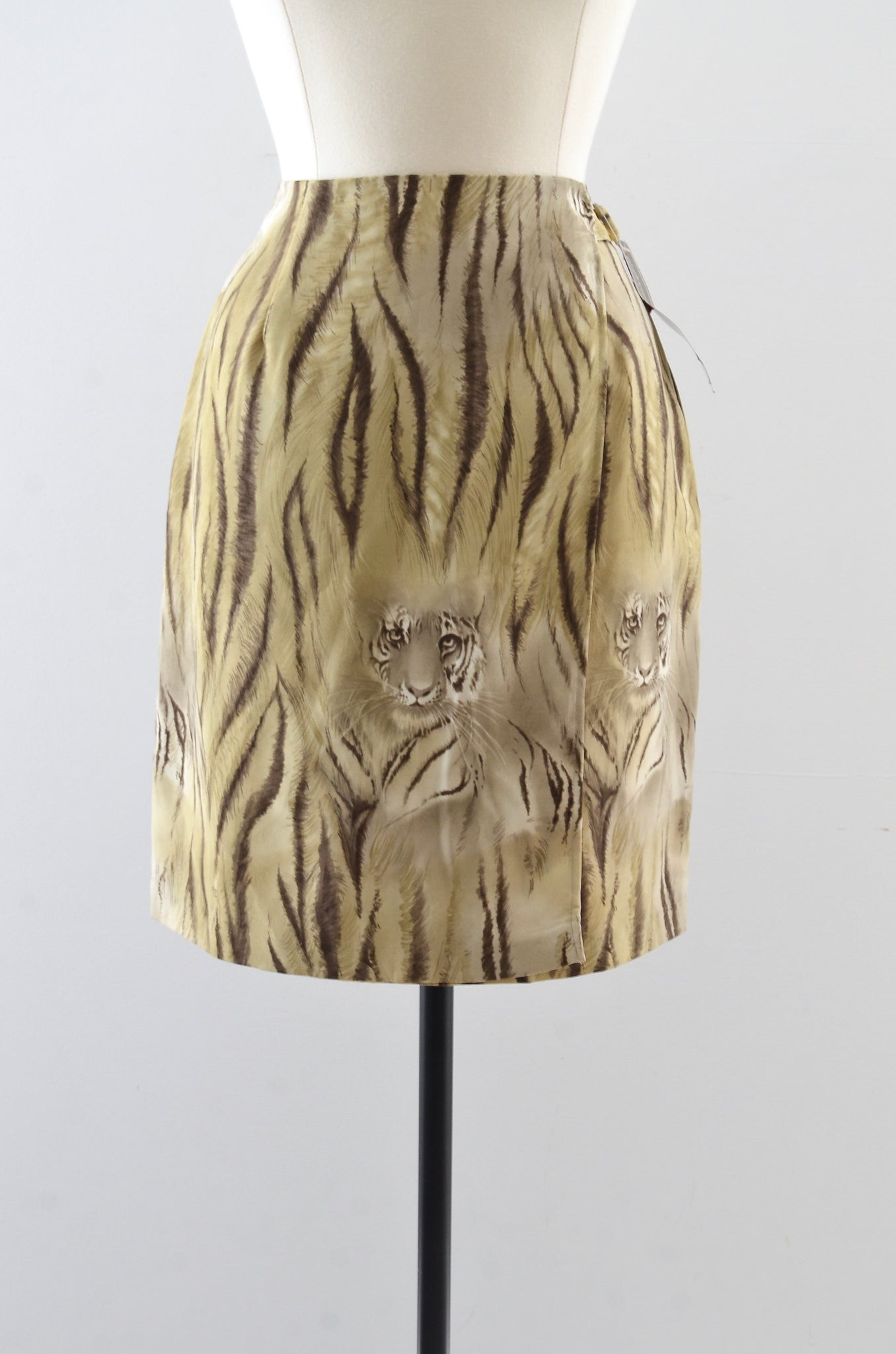 Vintage Tiger Mini Skirt