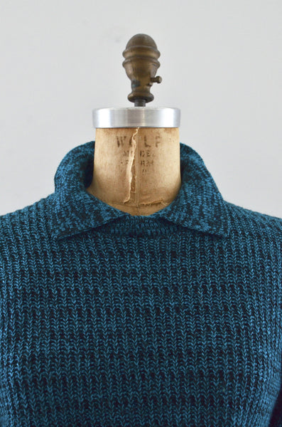 80's Blue/Green Sweater