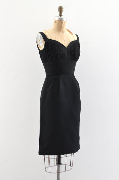 Vintage 50's Wiggle Dress / XS S