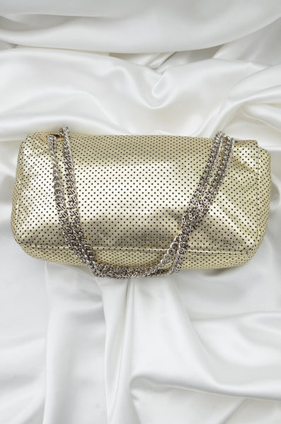 Chanel Reissue Perforated Gold Flap Bag